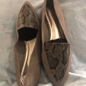 NWT Grey & black loafers size 9
